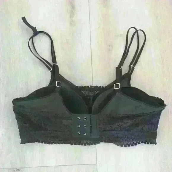 AERIE | Women's Dark Army Green Real Power Wireless Padded Bra - Picture 3 of 4